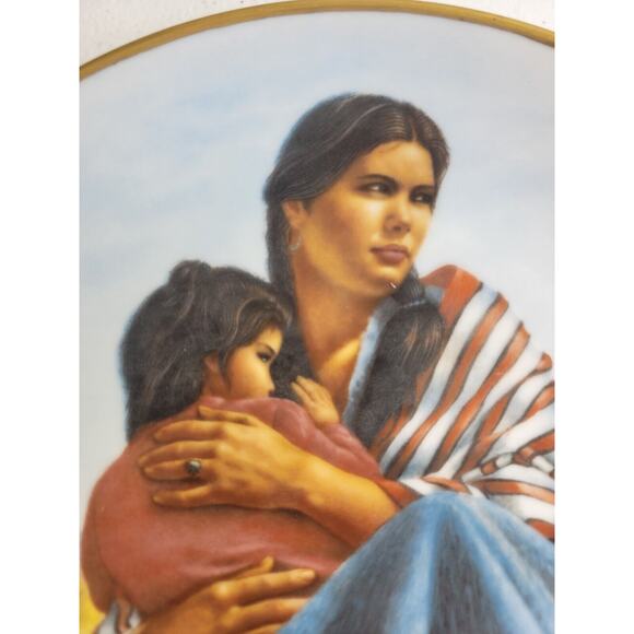 Vtg Fairmont The Patient Ones by Irene Spencer Collectible Plate 8.5" #5773 - Picture 4 of 8